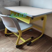 High School Students Class Table And Chairs Training Coaching Class Lift Children Study Table And Chairs Suit Home Writing Desk School
