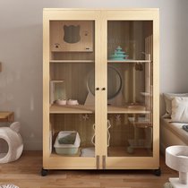 Cat Villa Cat Cage Oversized Cat House Luxury Cat Cabinet Cat House Cat House Three-story Family Cat House Breeding Cage