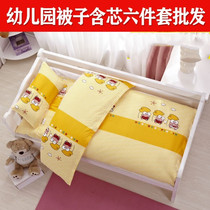 Kindergarten small size quilt Summer thin cool quilt Girl baby Baby child nap air conditioning quilt three-piece suit