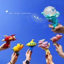 Childrens water gun toy tennis red water spray Small number nourishing male girl baby bathing pool beach 1-23456 years old