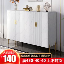 Italian light luxury minimalist shoe cabinet home door porch cabinet simple modern economy large capacity storage hall cabinet