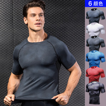 New Sports Shirts Mens Compression Run T-shirts Man Gym Clot
