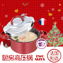 Japanese T-fal Tefal gem Red pressure cooker IH pressure cooker induction cooker gas universal cooking pot