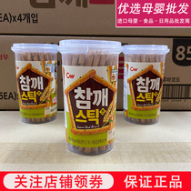 (10 8) Korea Qingyou Sesame Stick childrens teeth stick finger biscuits 1-year-old baby snacks nutritious food