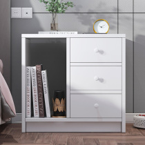 Yijada bedside table modern minimalist small cabinet lockers small simple bedroom storage cabinet shelf