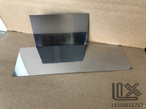100mm 200mm bright iron sheet iron cathode sheet galvanized iron sheet electroplating test bath galvanizing test