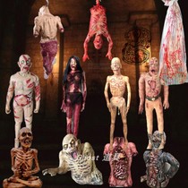 Halloween decoration haunted house horror props biochemical zombie mummified model scary room escape house decoration
