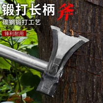 Cleahawk hatchet large size full steel forged and overweight lengthened axe Home chopping wood chopping tree logging splitting material Tomahawk outdoor
