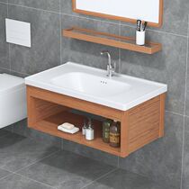 Washbasin cabinet combination small-sized bathroom sink wash basin wash table balcony bathroom cabinet combination