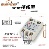 SSR-40DA(40A)10DA 25DA 60DA 80DA 100DA-H Solid state relay DC control AC