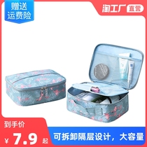 Travel cosmetic bag portable storage bag travel portable mini cosmetic case bag wash bag cosmetic bag wash bag