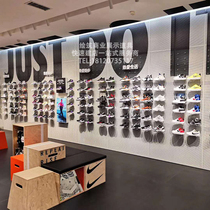 New Nike ke sports shoes store shoe rack display shelf store decoration display rack Wrought iron display cabinet