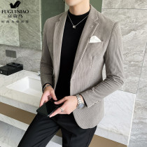 Fugui bird autumn and winter mens suit jacket Korean slim handsome trend business casual suit jacket single piece