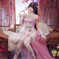 Douluo mainland the same small dance cos clothing childrens version of childrens dress girls five years of animation cute clothes
