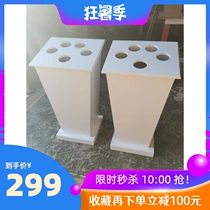 Custom-made simple baking paint Speech table Teacher podium Host reception desk Consultation desk Meeting small welcome table