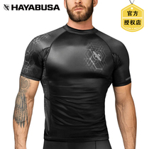 Hayabusa Hayabusa new GEO color-changing long-sleeved anti-wear clothing tights sports leisure fitness compression clothing