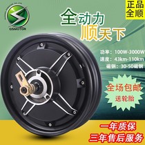 Quanshun 10 inch 1000W1500W2000W3000W Motor electric vehicle modified high power Wan Shilong motor