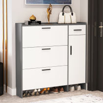 Shoe cabinet Light luxury dump ultra-thin 17cm storage large capacity Simple entrance cabinet save space Household door small shoe rack