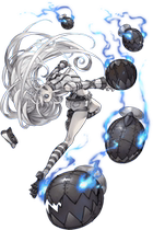Super Dimensional Sea Battle Standing Picture Book Picture Original Painting CG Game PNG Character