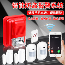 Smart GSM anti-theft alarm human body sensing shop doors and windows wireless home remote infrared security system