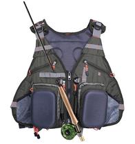 Waxaya mens and women multi-purpose fishing vest multi-pocket 2354-88 US direct mail