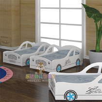 Kindergarten Early Education White Noble Car Modeling Bed White Noble European Childrens Bed Lunch Bed