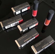 Perfect Diary Velvet Gold Red Velvet Matte Lip Glaze mini lipstick sample mini gift box set of 4