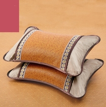 Summer men cool pillows bamboo chill pillows summer ice cold breathable head pillows bed Mahjong bamboo rattan pillows single