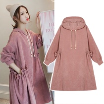 Radiation protection maternity wear pregnancy office worker computer belly sling spring and autumn pregnant women radiation protection dress