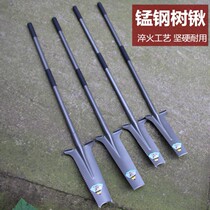 Tree digging shovel manganese steel seedling root shovel Luoyang shovel digging pit outdoor ditch agricultural artifact garden tools