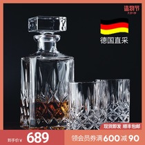Germany Nachtmann European classical crystal wine bottle Western wine glass set Whisky glass wine set 3 gift boxes