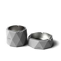 Stainless steel cement ashtray Creative Industrial Wind Water concrete ashtray Nordic ins personality craft gift