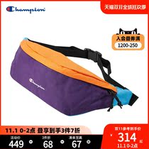 Champion Champion running bag official website 2021 new spring and autumn color stitching shoulder bag shoulder bag Tide brand men and women