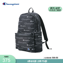 Champion Champion backpack 2021 summer new mens and womens fashion brand full print logo school bag no gender