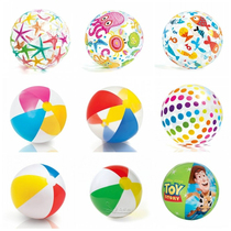 Toy inflatable ball beach ball childrens early education swimming water polo plastic ball water children playing in the water color ocean ball