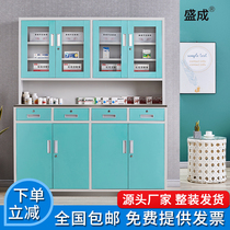West medicine cabinet clinic dispensing cabinet stainless steel medicine cabinet hospital treatment room disposal table medical operation table