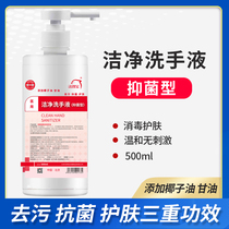 Shundebao brand clean hand sanitizer antibacterial 500ml household hand sanitizer sterilization and disinfection press bottle