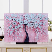 TV cover Do not take the dust cover New double curved LCD all-inclusive TV cover household TV dust cover