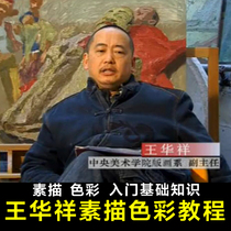 Wang Huaxiang Color Sketch Video Tutorial Complete Reverse Teaching System Introduction Basic Central Academy of Fine Arts