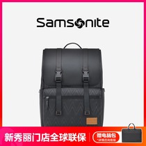 Samsonite Samsonite light business commuter computer bag fashion backpack mens large capacity new TT1