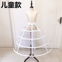 Lolita skirt support birdcage hollow skirt support cosplay violent fish bone adjustable childrens pettiskirt petticoat
