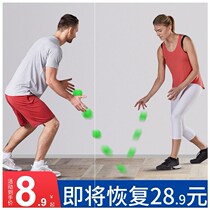 Hexagon reaction ball change direction ball sensitivity bounce ball tennis trainer agile ball children toy exercise speed