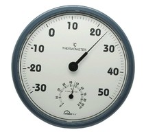 Minggao TH306 indoor temperature and hygrometer home office thermometer 30CM large dial high precision