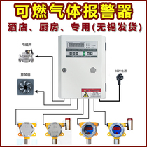 Industrial explosion-proof combustible gas alarm detector Natural gas detection leak detector Gas leak detector