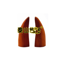 Taoist supplies hundred years old jujube wood handmade horns hexagrams handmade Holy Grail Holy gossip Gong Cup Cup good and bad tools