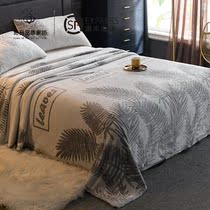Winter Thickened Flannel Blanket by Milk Coral Gush Bed Linen Blanket Bed With Spring And Autumn Bed Blanket Bunk Bed