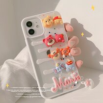 Epoxy cartoon iPhone12ProMax suitable for Apple 11 mobile phone shell iPhoneXS XR cute 7 8plus