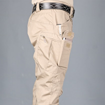 Spring and Autumn outdoor camouflage tactical pants ix7 consul camouflage pants mens self-cultivation military fans overalls trousers special forces