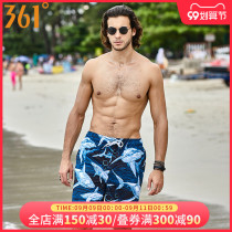 361 Degree beach pants couple men and women seaside holiday loose quick-drying swimming trunks plus size Tide brand Thai shorts set