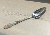 CYGJ-CJ-015 Super Good Goods export Germany original single 18 10 stainless steel main meal spoon rice spoon
